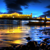 Brighton Pier - Looking out!