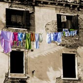 Venice - Sunday is Laundry Day