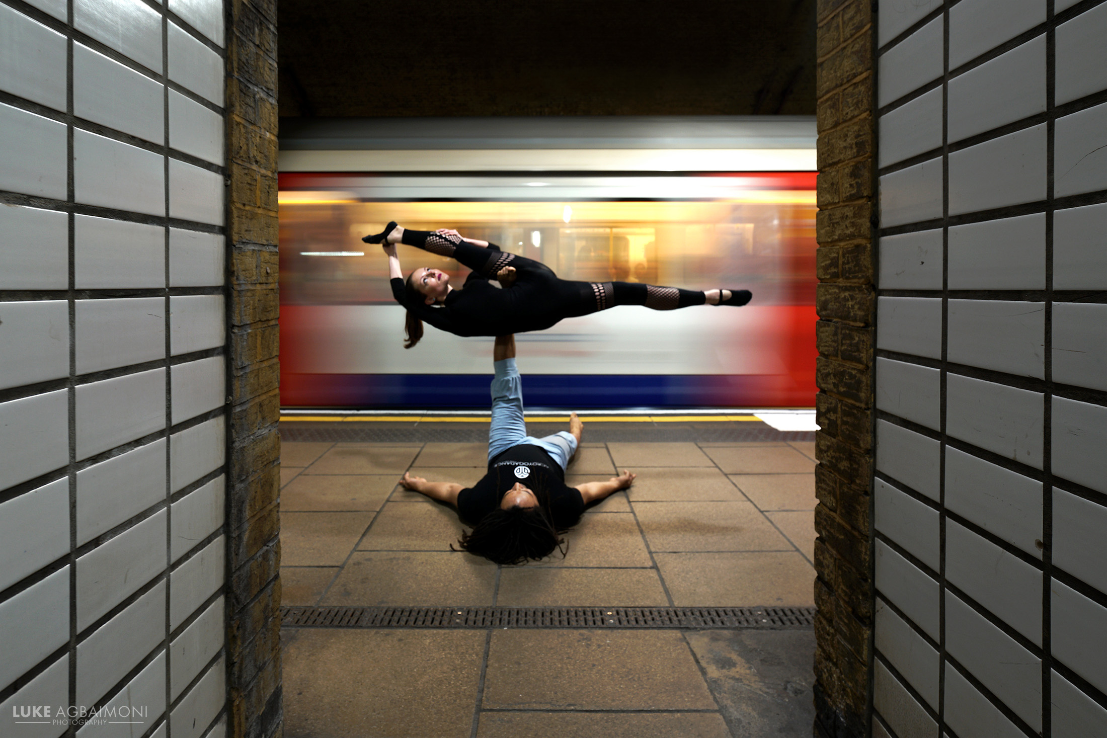 yoga on the underground tube mapper