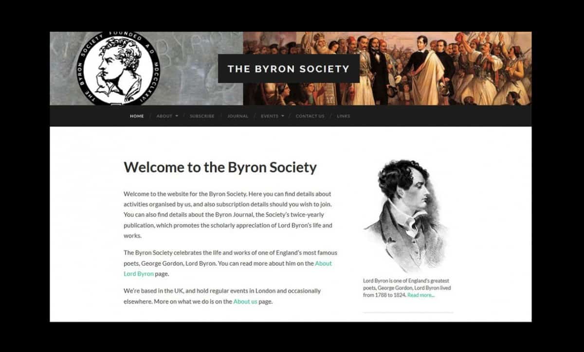 byron society
